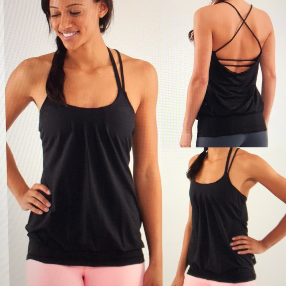 lululemon flow and go tank size 6